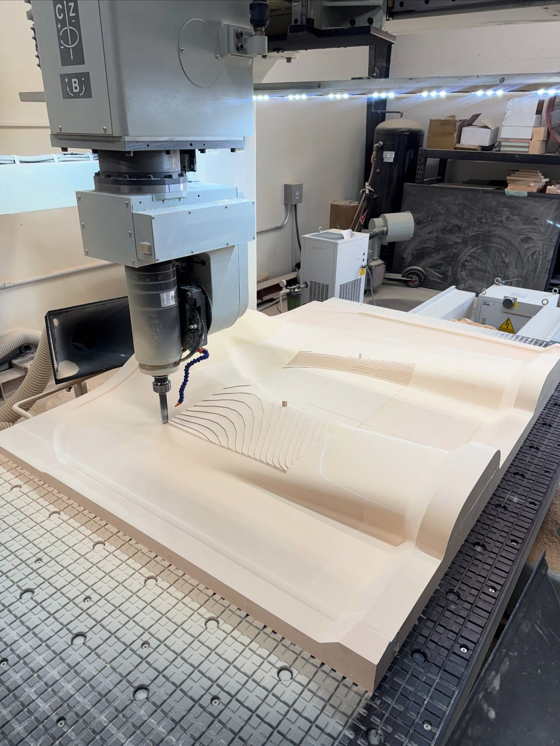 CNC Mold Making and Composite Fab