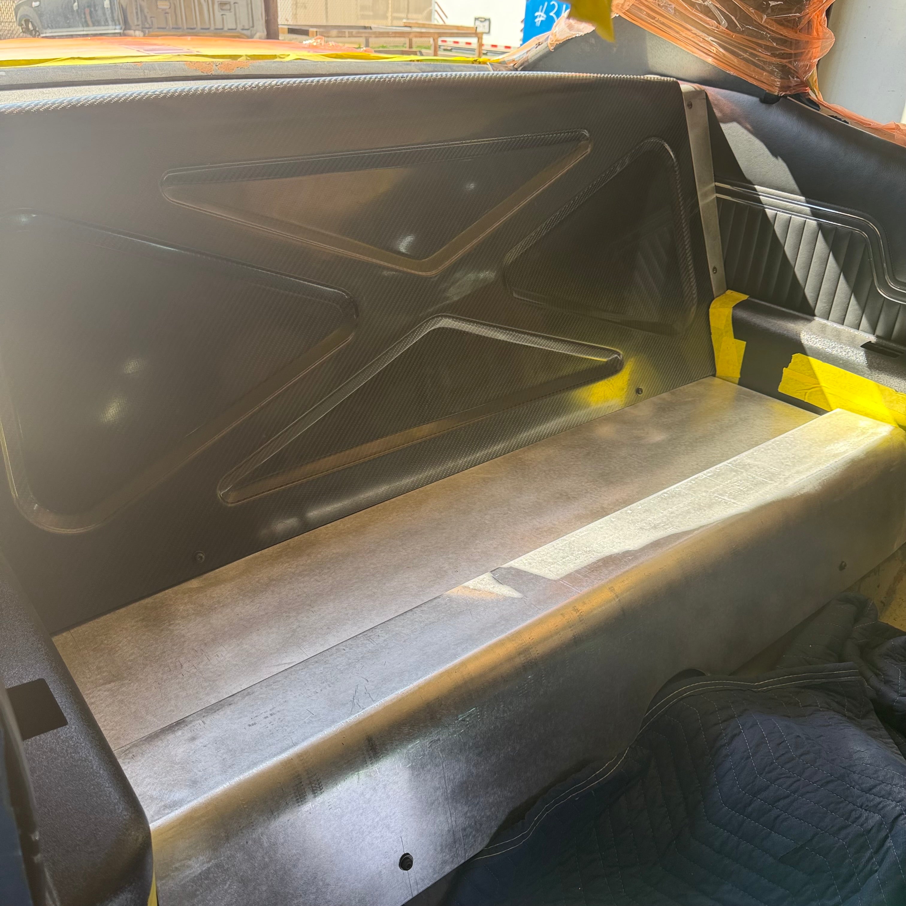 1968-1972 Chevelle Carbon Fiber Seat Delete