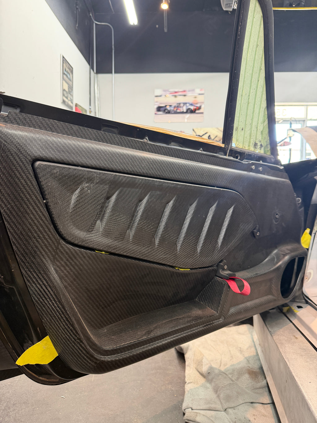 1969-1998 Porsche Carbon Fiber Door Panels