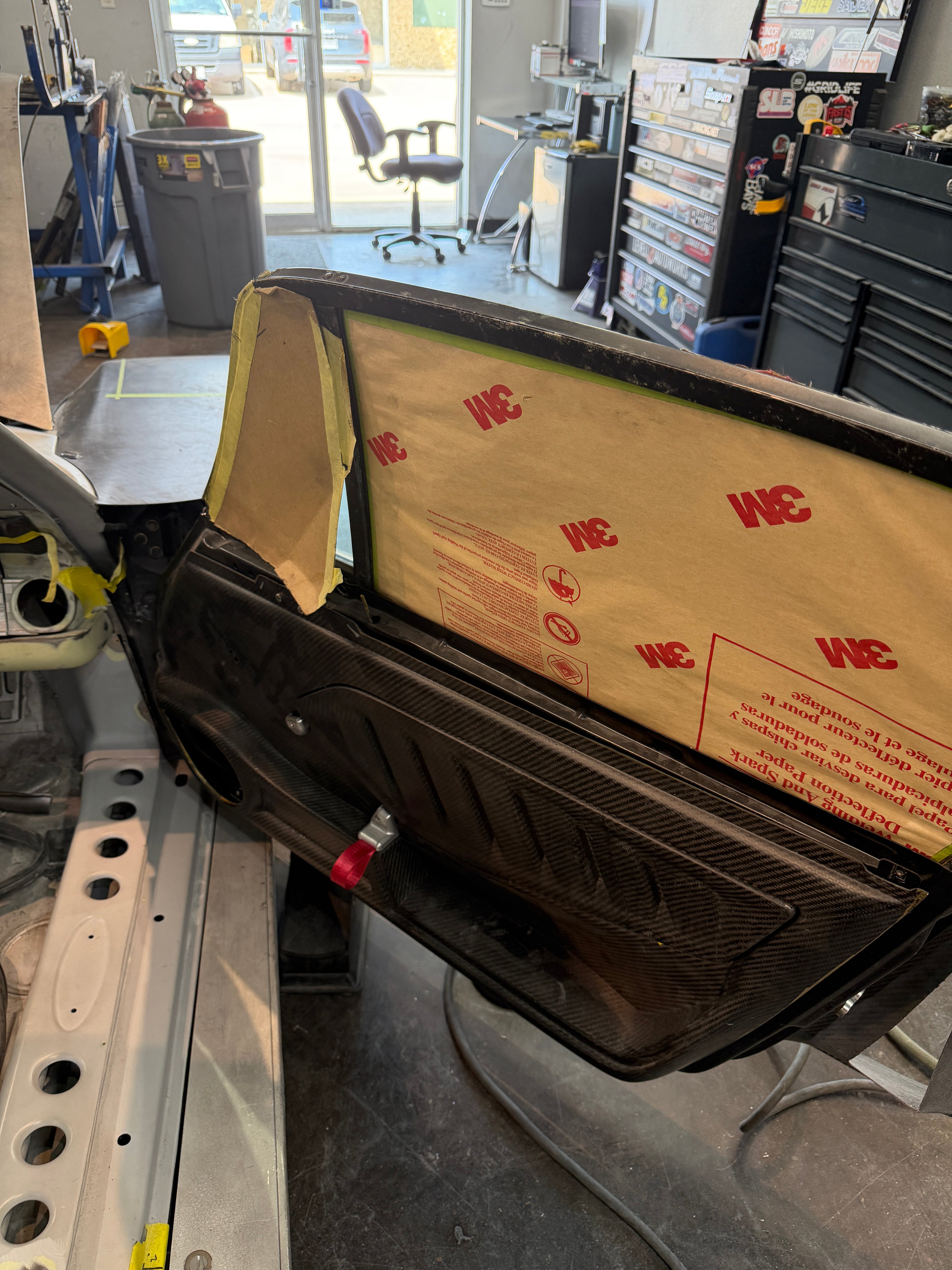 1969-1998 Porsche Carbon Fiber Door Panels