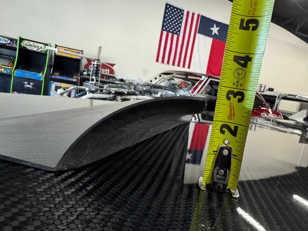 Universal Splitter End Plates (Carbon Fiber)